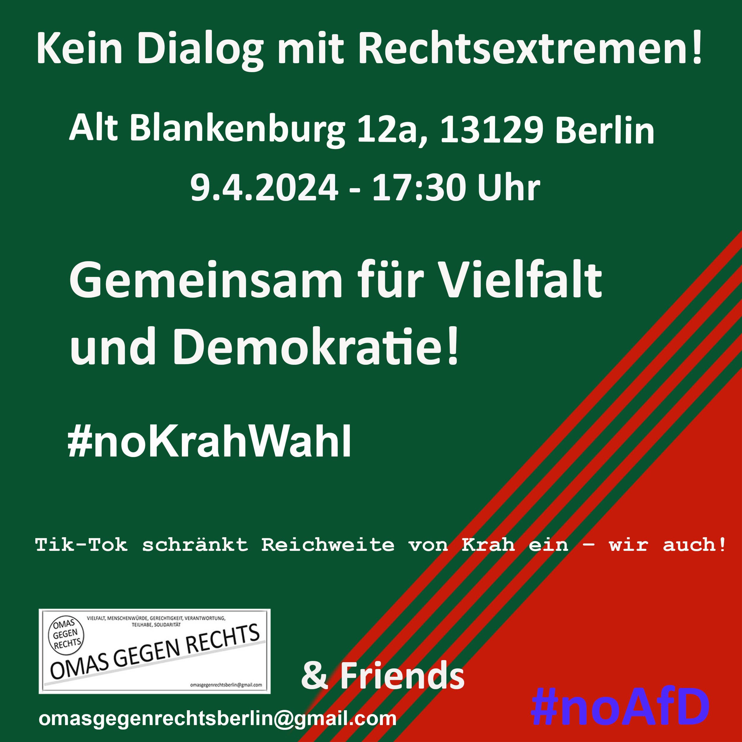 #b0904 Blankenburg Keine Krah Wahl