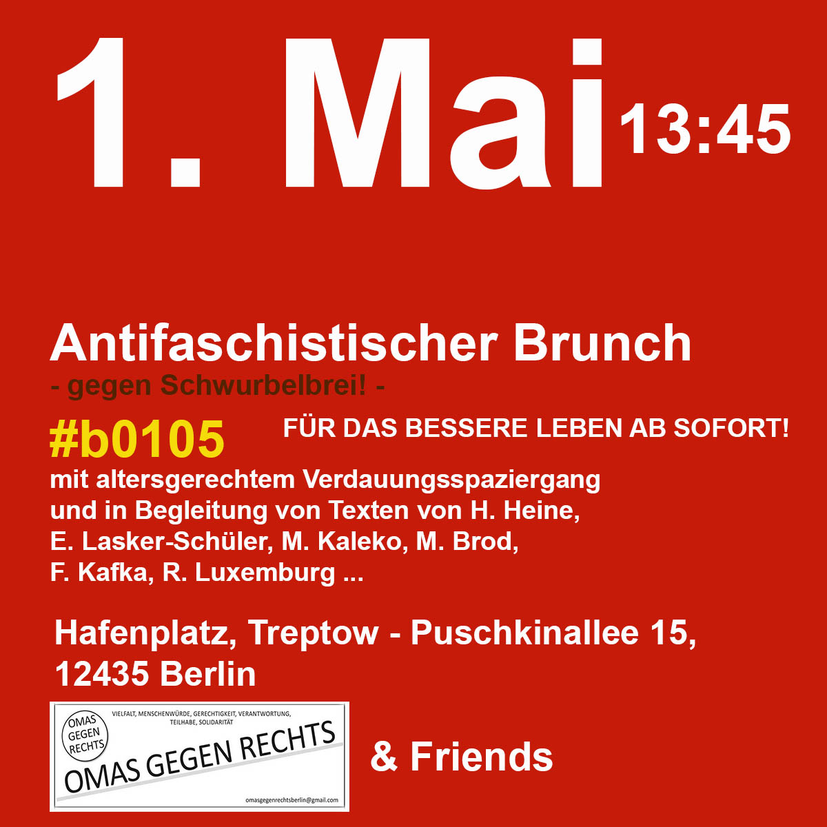 Antifaschistischer Brunch