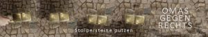 Stolpersteine - werden von OMAS GEGEN RECHTS BERLIN geputzt