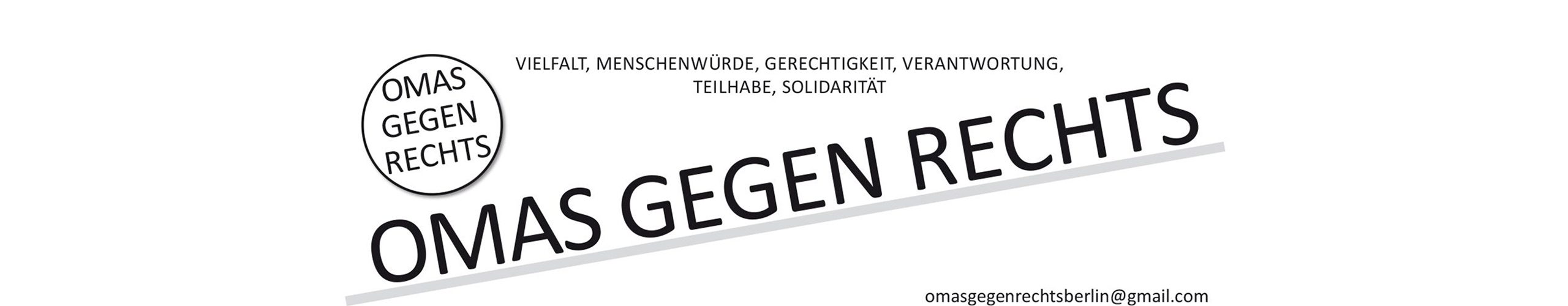 OMAS GEGEN RECHTS Berlin  /  Deutschland-Bündnis