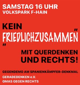 Kein Zusammen mit Friedlichzusammen