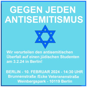 GEGEN JEDEN ANTISEMITISMUS